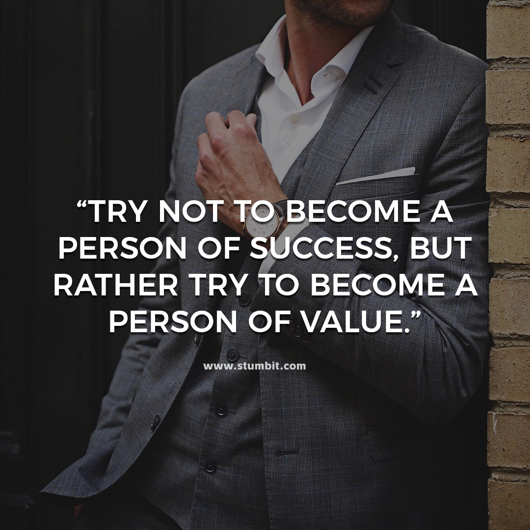 Person of Success - Motivational Quotes - Stumbit Quotes